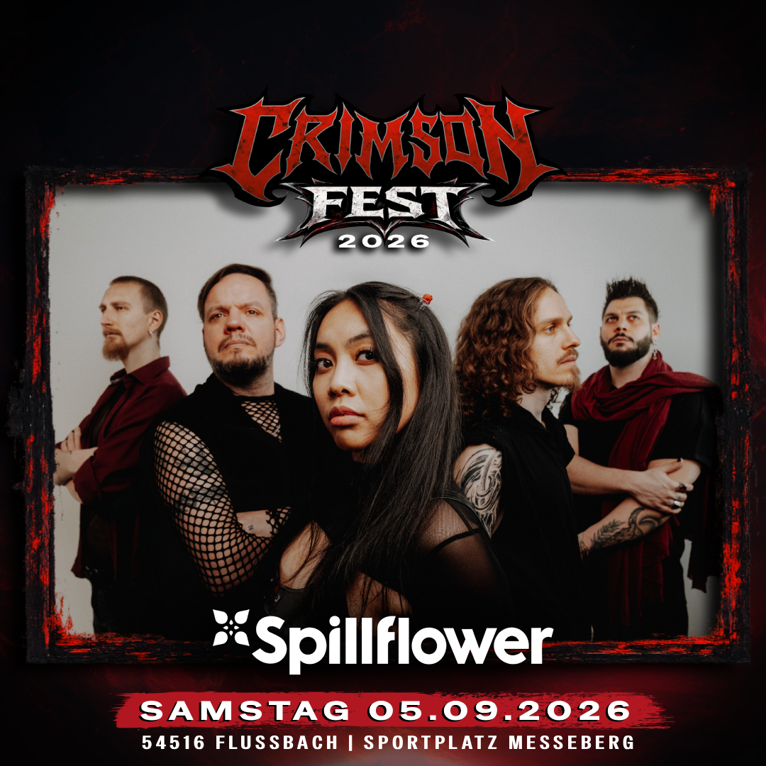 Du betrachtest gerade SPILLFLOWER auf dem Crimson Fest 2026