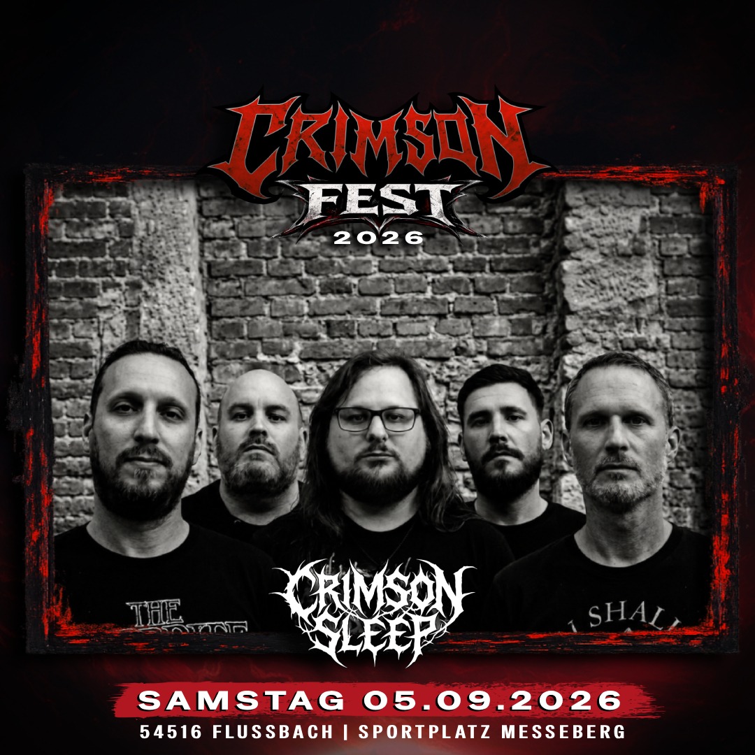 Du betrachtest gerade CRIMSON SLEEP auf dem Crimson Fest 2026